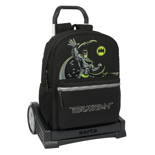 Mochila escolar con carro Evolution BATMAN game over 32x12x43CM