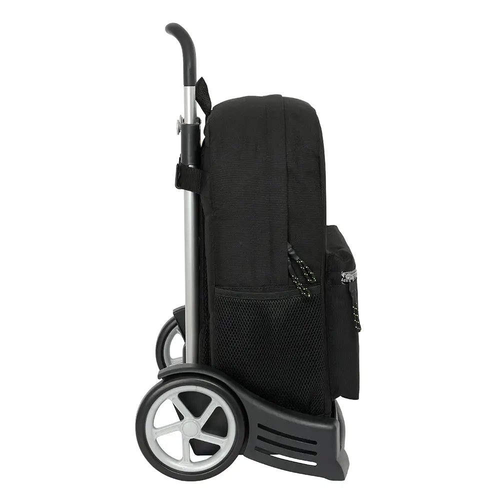 Mochila escolar con carro Evolution BATMAN game over 32x12x43CM