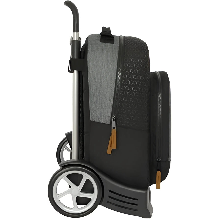 Mochila escolar doble con carro Evolution BLACKFIT8 OLD SCHOOL 32x15x42CM
