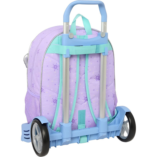 Mochila escolar doble con carro Evolution FROZEN SPIRIT 32x15x42CM