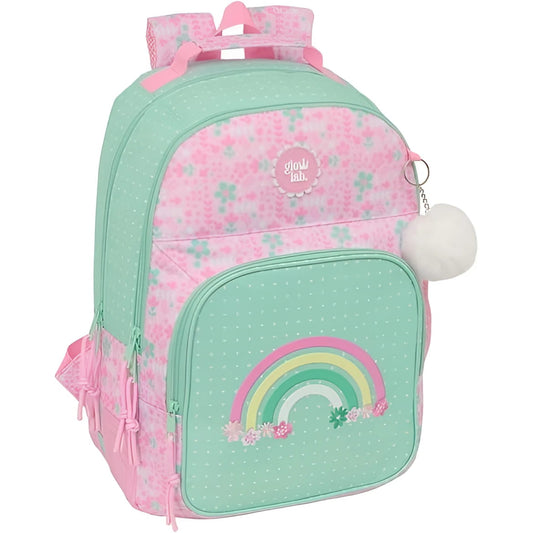 Mochila escolar GLOWLAB AMAZING doble 32x15x42CM