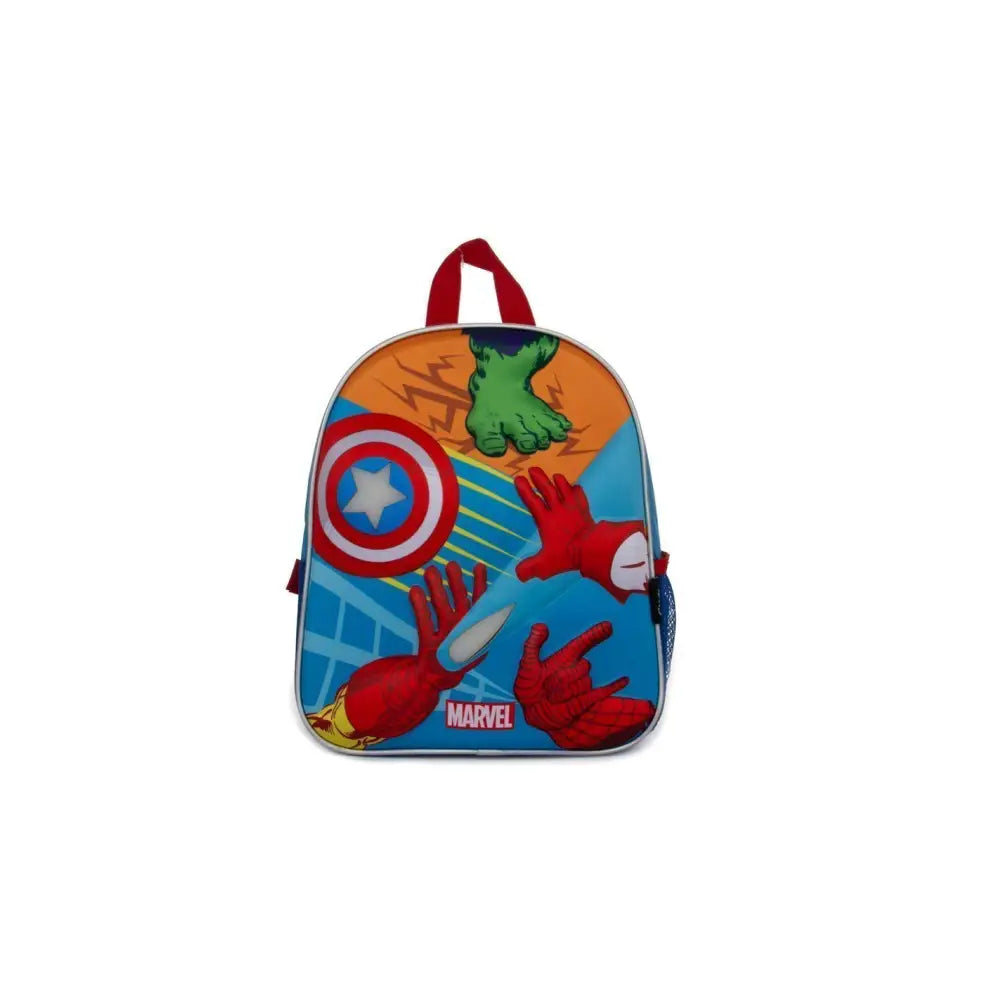 Mochila Escolar Infantil Marvel 3D para Niños – Resistente Cómoda y Diseño Llamativo Perfecta Colegio Uso Diario