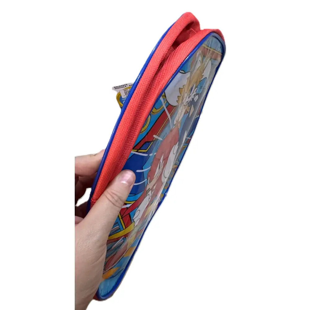 Mochila Escolar Infantil Sonic para Niños – Resistente Cómoda y Diseño Llamativo