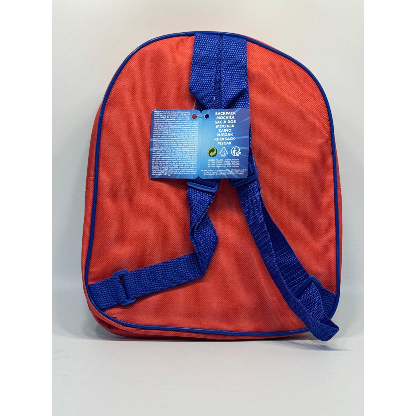 Mochila Escolar Infantil Sonic para Niños – 24x29x9cm