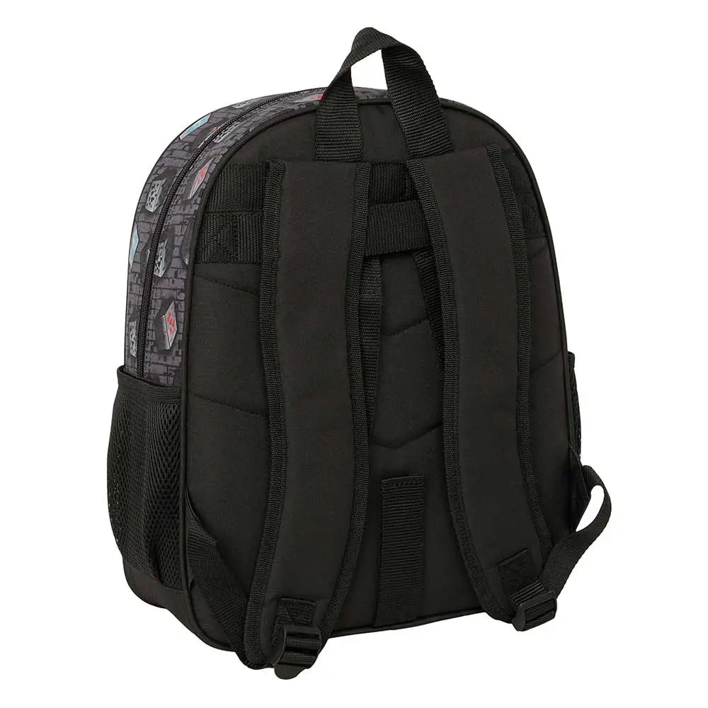 Mochila escolar junior Minecraft ’Graffiti’ adaptable a Carro 32x12x38 cm