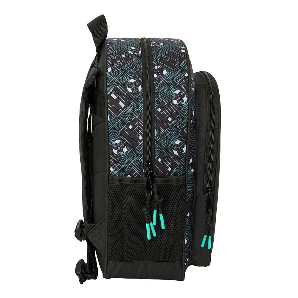 Mochila escolar junior Minecraft ’Screen’ adaptable a Carro 32x12x38 cm