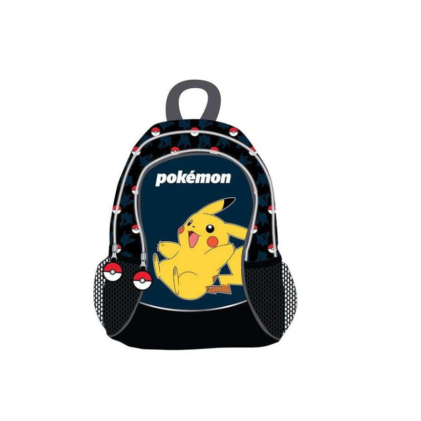 Mochila escolar junior POKÉMON PIKACHU 30x15x40cm - infantil