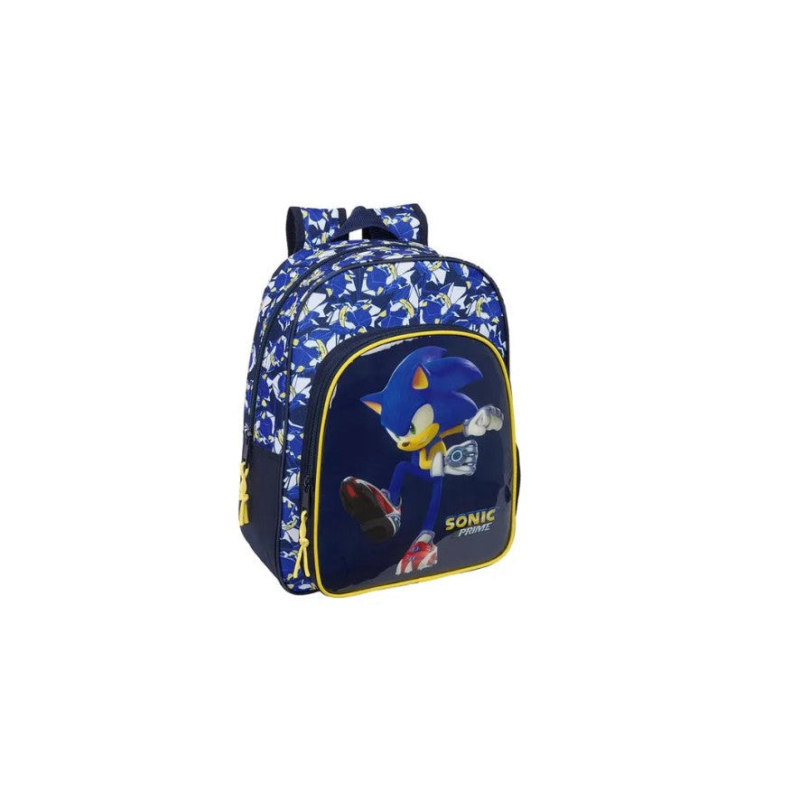 Mochila escolar Sonic The Hedgehog ’City’ adaptable a carro 26x34x11cm