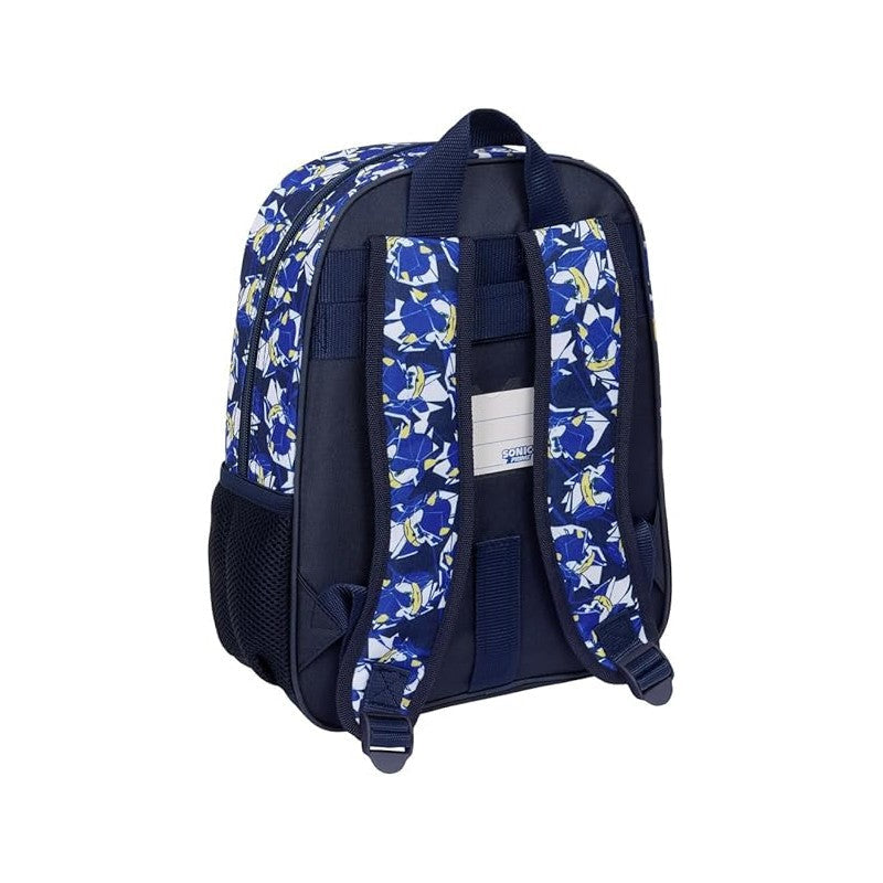 Mochila escolar Sonic The Hedgehog ’City’ adaptable a carro 26x34x11cm