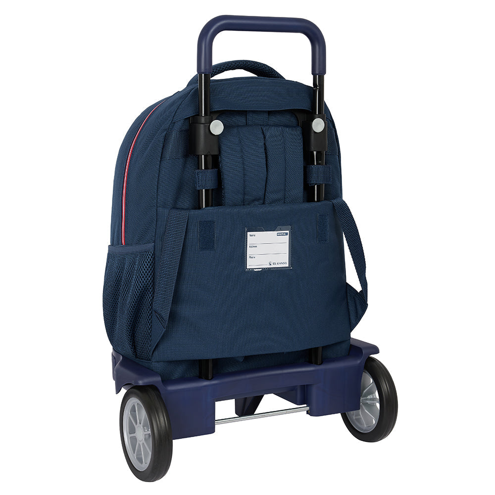 Mochila El Ganso con ruedas compact evolution extraíble 33x22x45cm