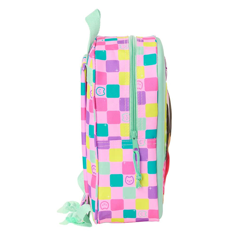 Mochila guardería 3D Gabby´s Dollhouse 22x10x27cm