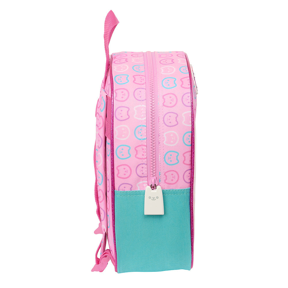 Mochila guardería Gabby´s Dollhouse ’Party’ adaptable a carro 22x10x27cm