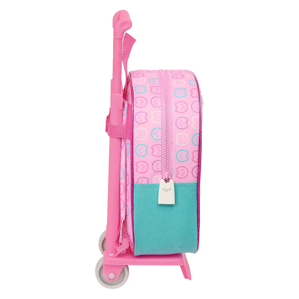 Mochila guardería Gabby´s Dollhouse ’Party’ con carro 805 22x10x27cm