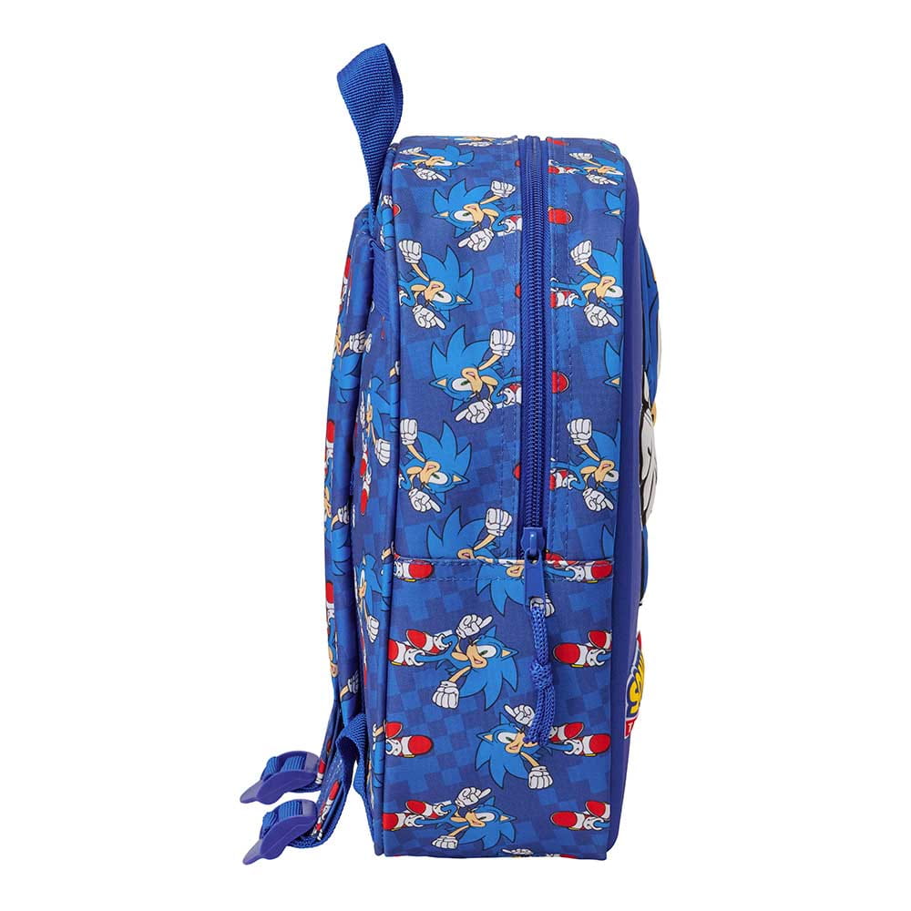 Mochila guardería Sonic The Hedgehog 22x10x27cm