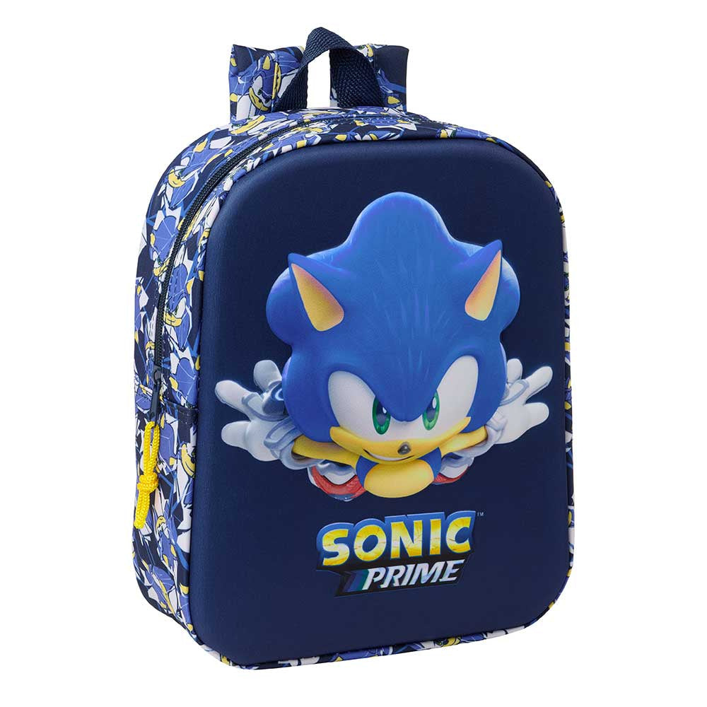 Mochila guardería Sonic The Hedgehog ’City’ 22x10x27cm