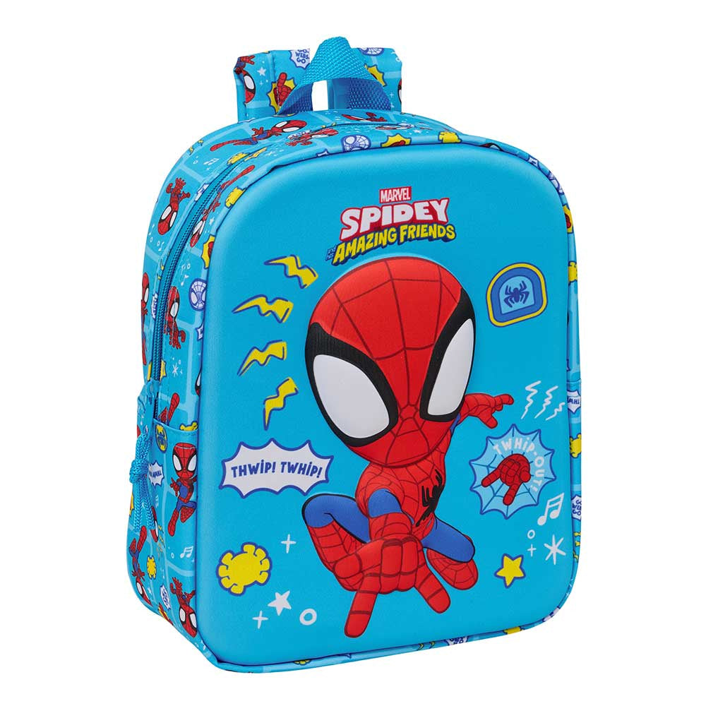 Mochila guardería Spidey Spiderman Marvel 22x10x27cm