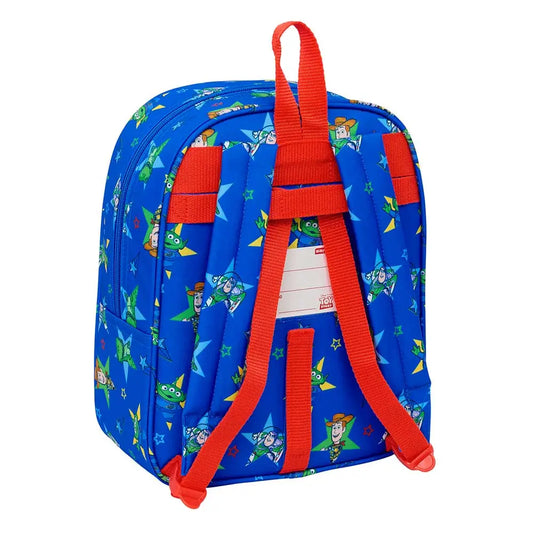 Mochila guardería Toy Story Good Vibes adaptable a carro 22x10x27cm