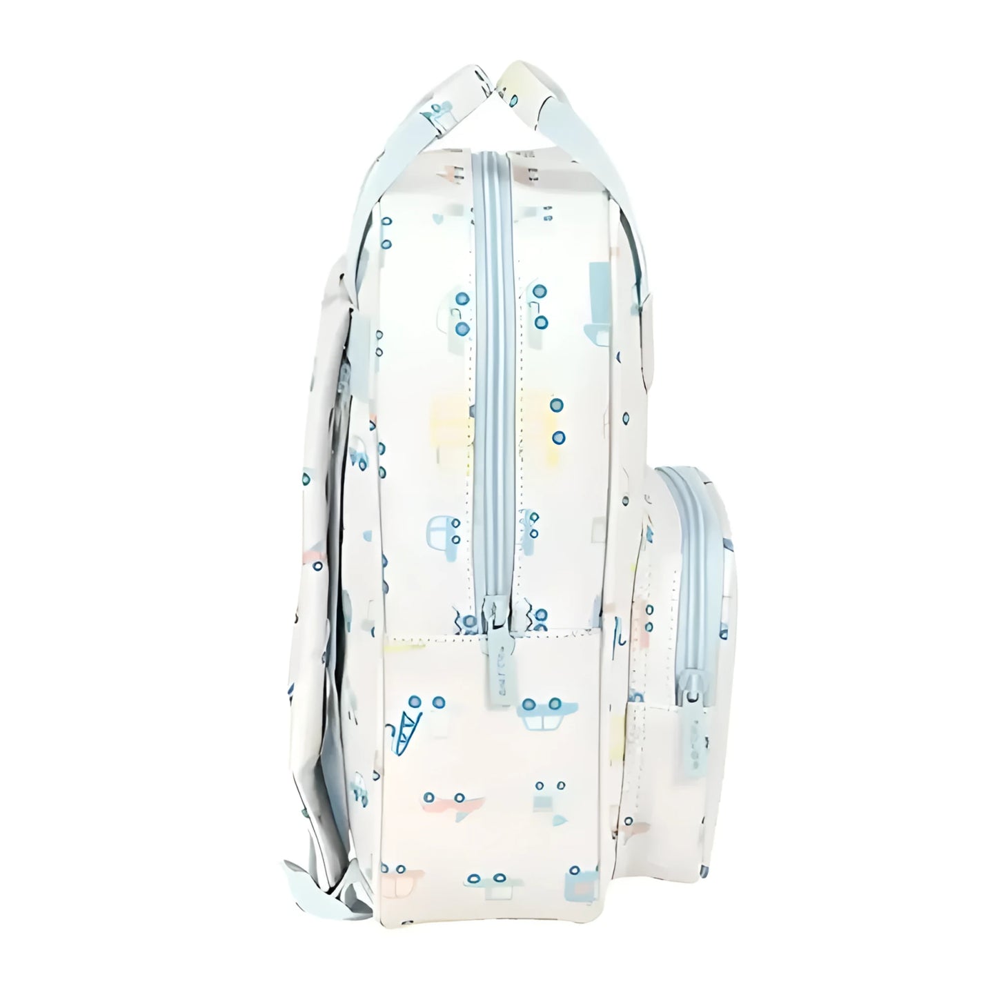 Mochila infantil coches con asas y adaptable a carro 28x20x8CM