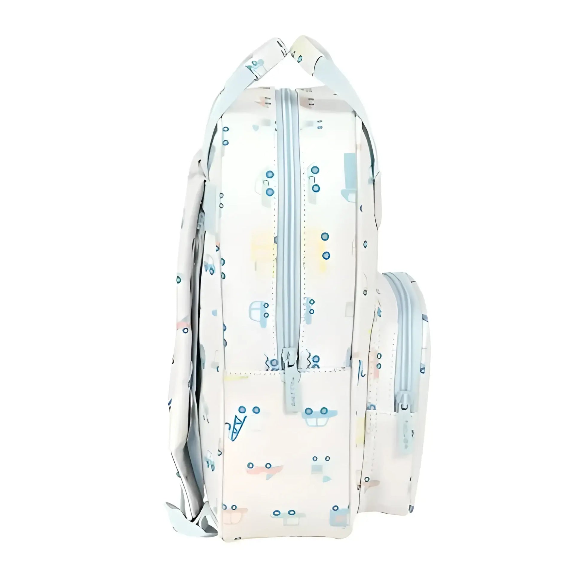 Mochila infantil coches con asas y adaptable a carro 28x20x8CM