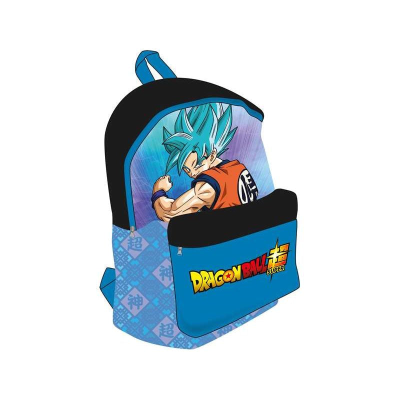 Mochila infantil Dragon Ball 40x30x15 con bolsillo delantero