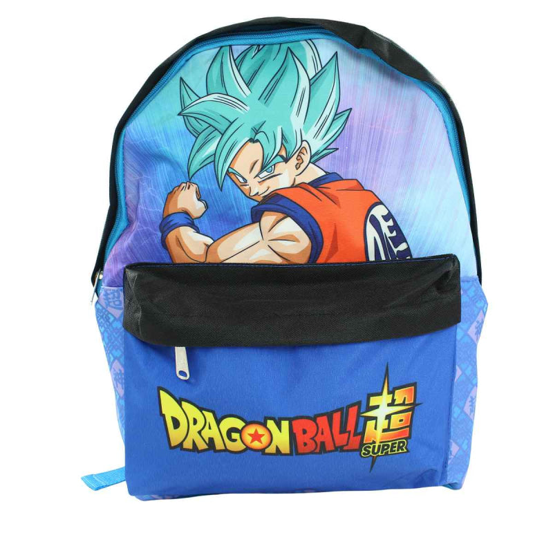 Mochila infantil Dragon Ball 40x30x15 con bolsillo delantero