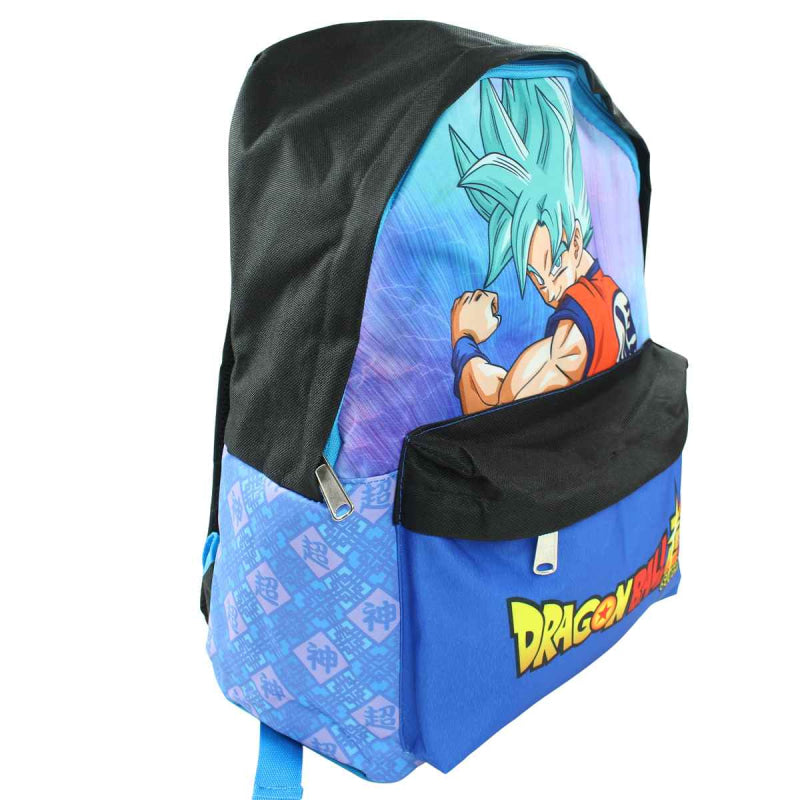 Mochila infantil Dragon Ball 40x30x15 con bolsillo delantero