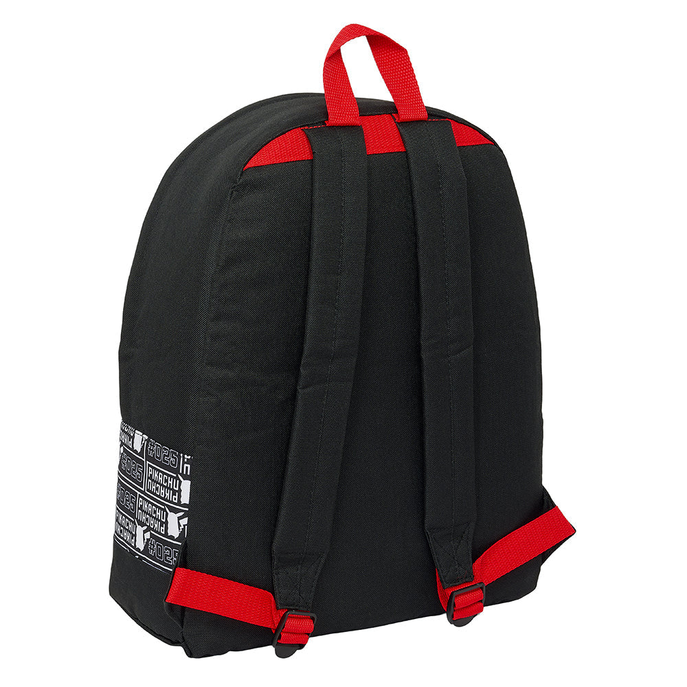 Mochila infantil escolar POKÉMON PIKACHU con bolsillo delantero 32x12x40cm