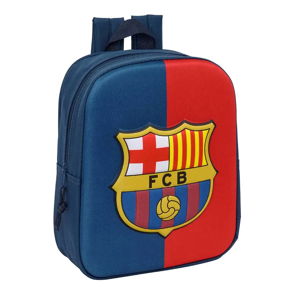 Mochila infantil guardería FC BARCELONA 3D 22x10x27cm