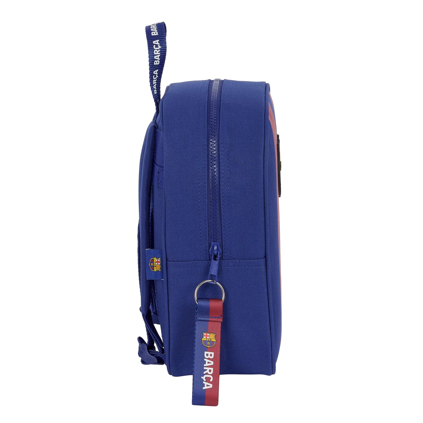 Mochila infantil guardería FC Barcelona adaptable a carro 22x10x27cm