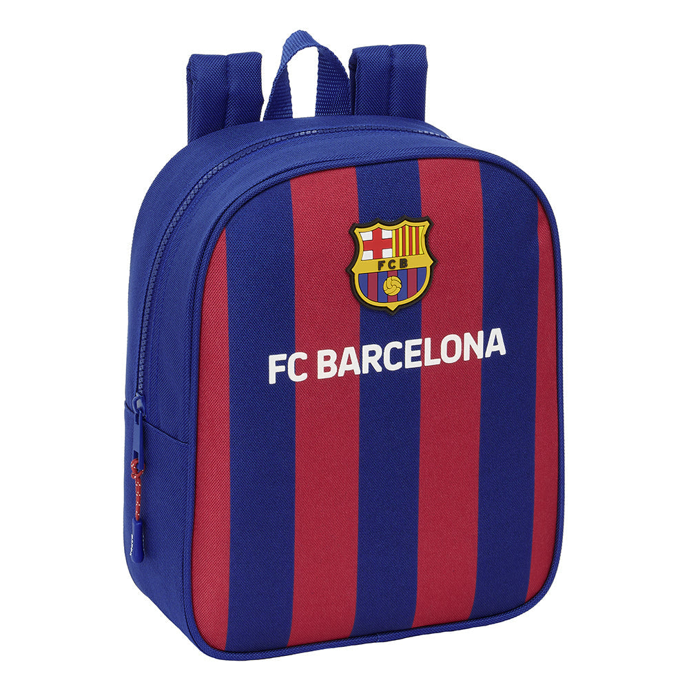 Mochila infantil guardería FC BARCELONA adaptable a carro 22x10x27cm