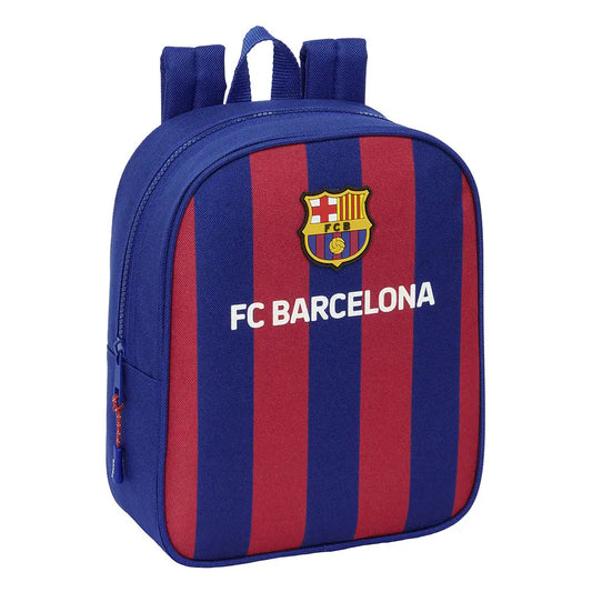 Mochila infantil guardería FC BARCELONA adaptable a carro 22x10x27cm