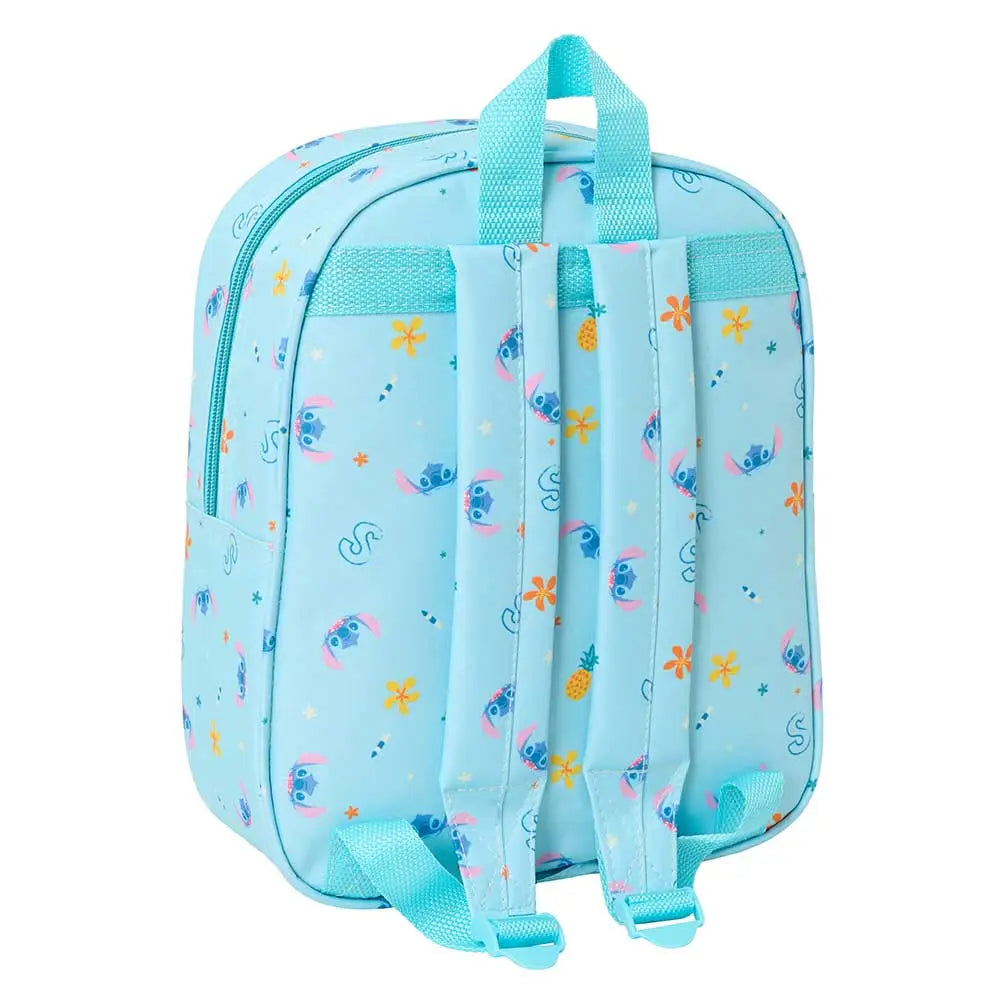 Mochila infantil guardería STITCH ALOHA 3D 22x10x27cm