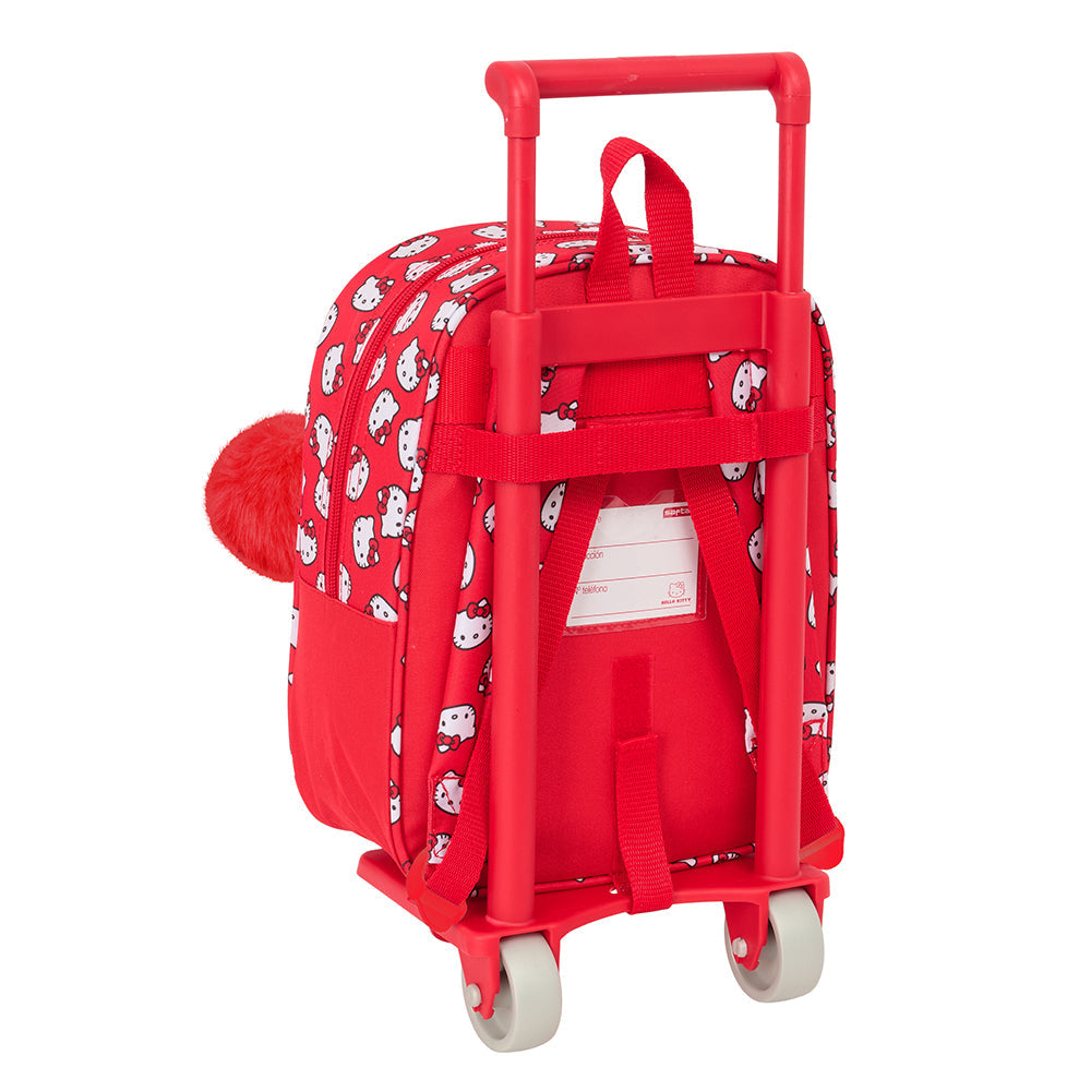 Mochila infantil Hello Kitty ’Iconic’ Sanrio con carro 805 22x10x27cm