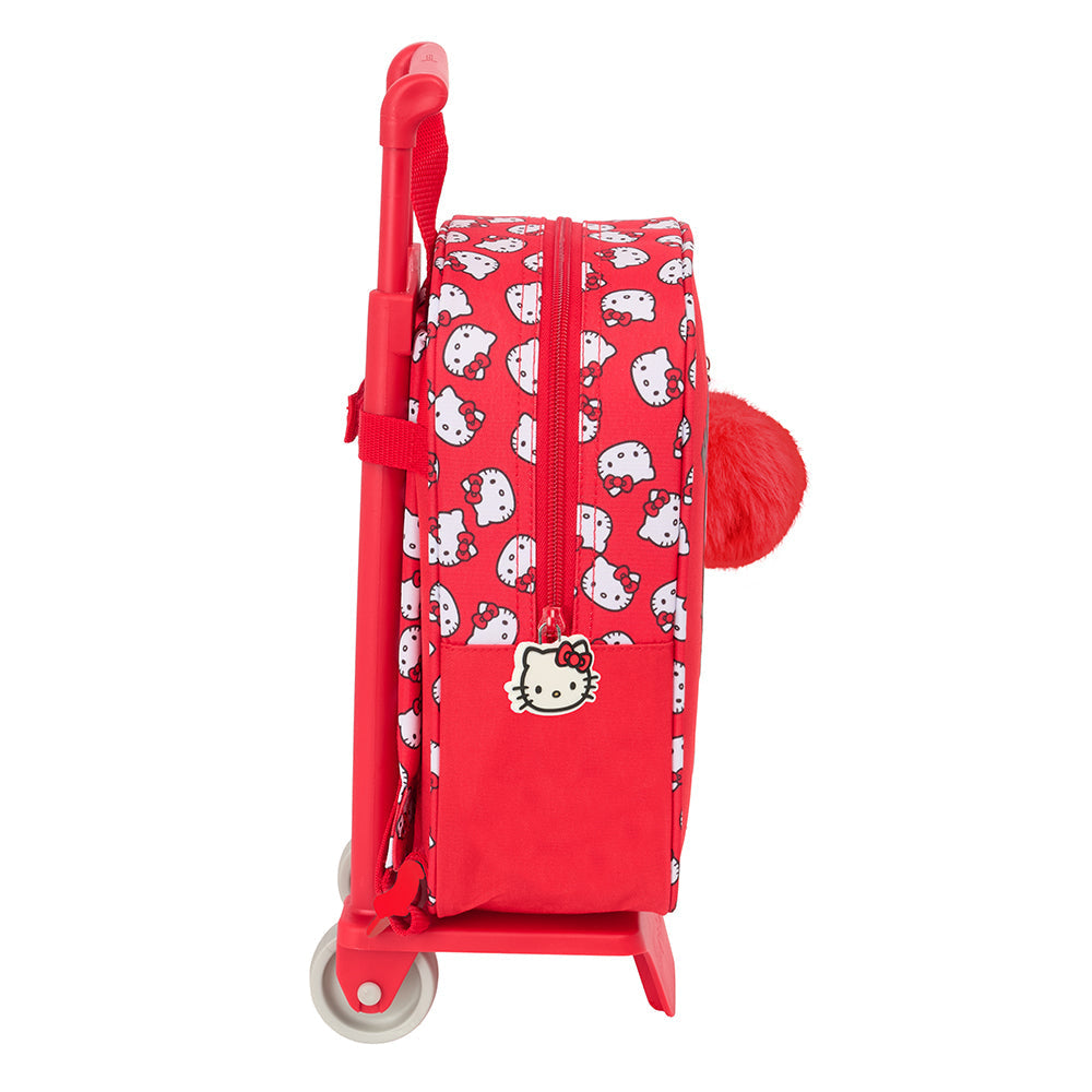 Mochila infantil Hello Kitty ’Iconic’ Sanrio con carro 805 22x10x27cm