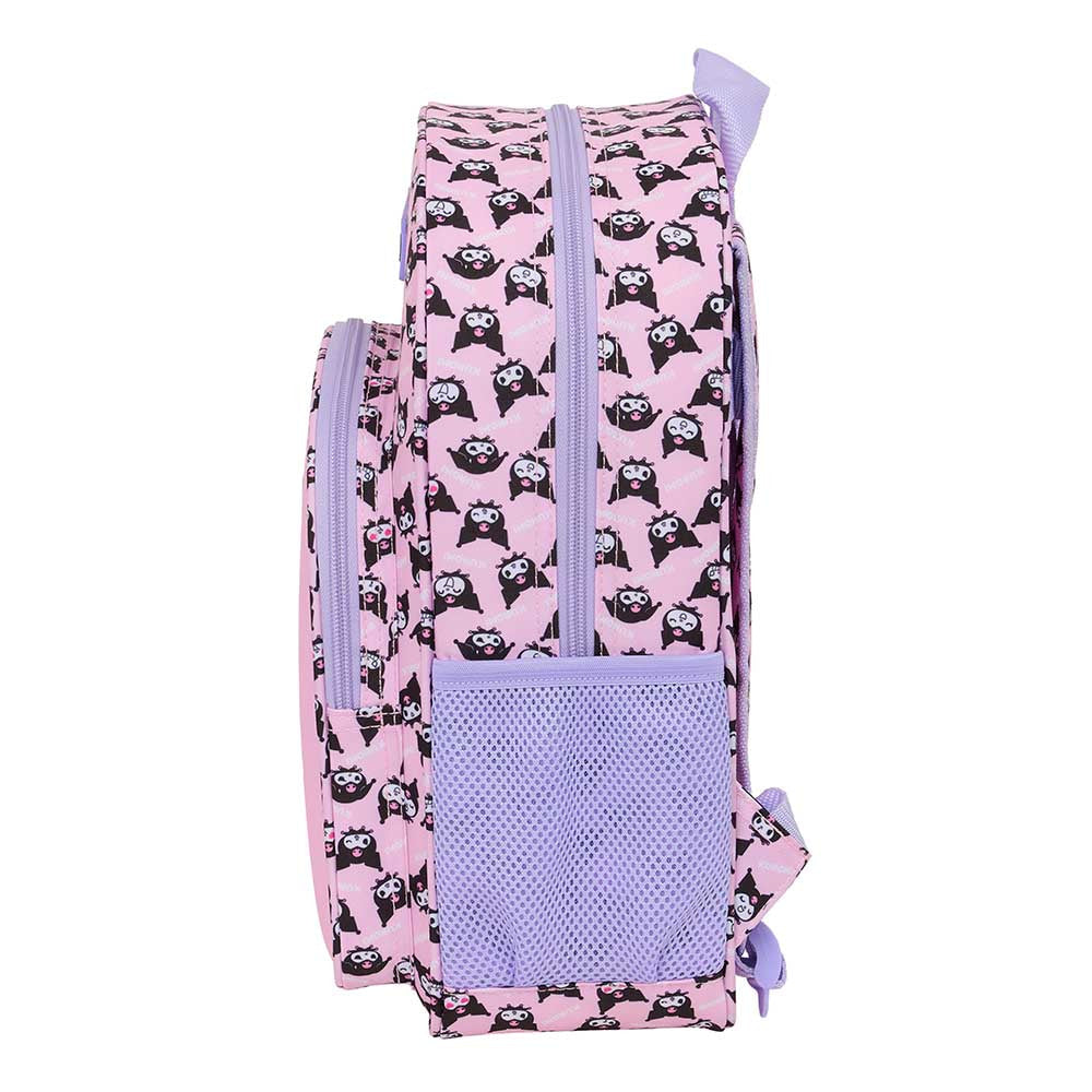 Mochila infantil Kuromi 26x11x34CM adaptable a carro