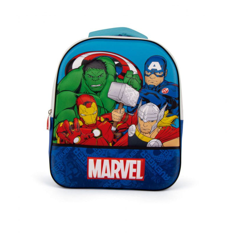 Mochila infantil Marvel Avengers 3D 26x32x10cm