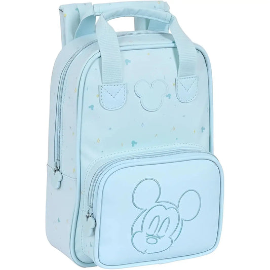 Mochila infantil MICKEY MOUSE BABY con asas 28x20x8cm