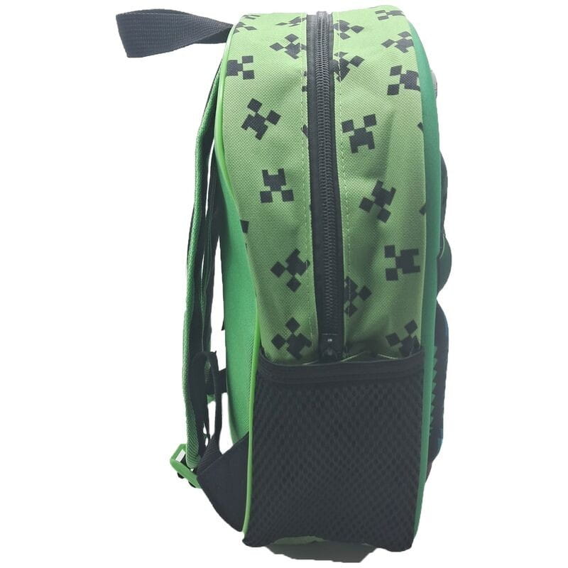 Mochila infantil Minecraft 3D 30x26cm