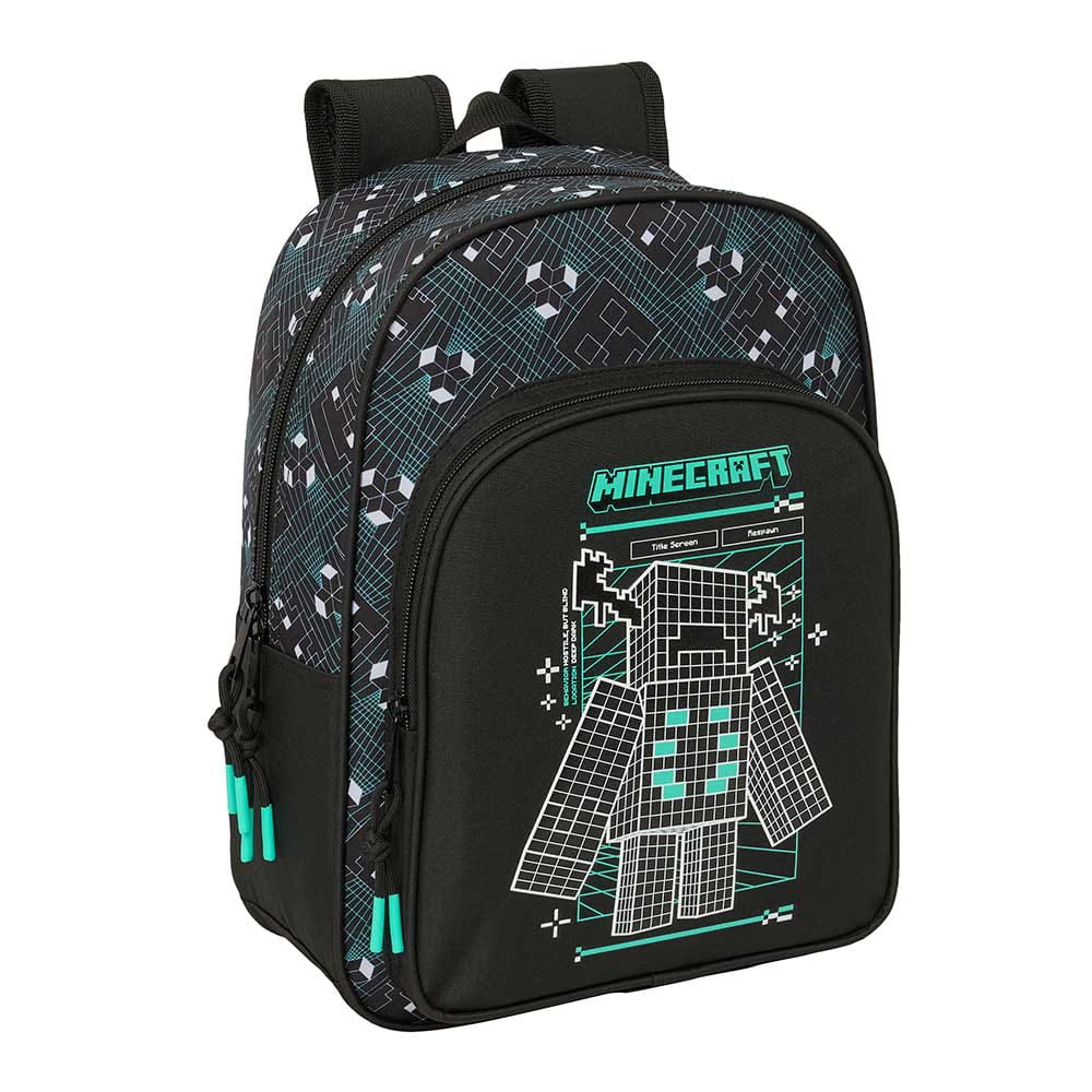 Mochila infantil Minecraft ’Screen’ adaptable a carro 26x11x34cm