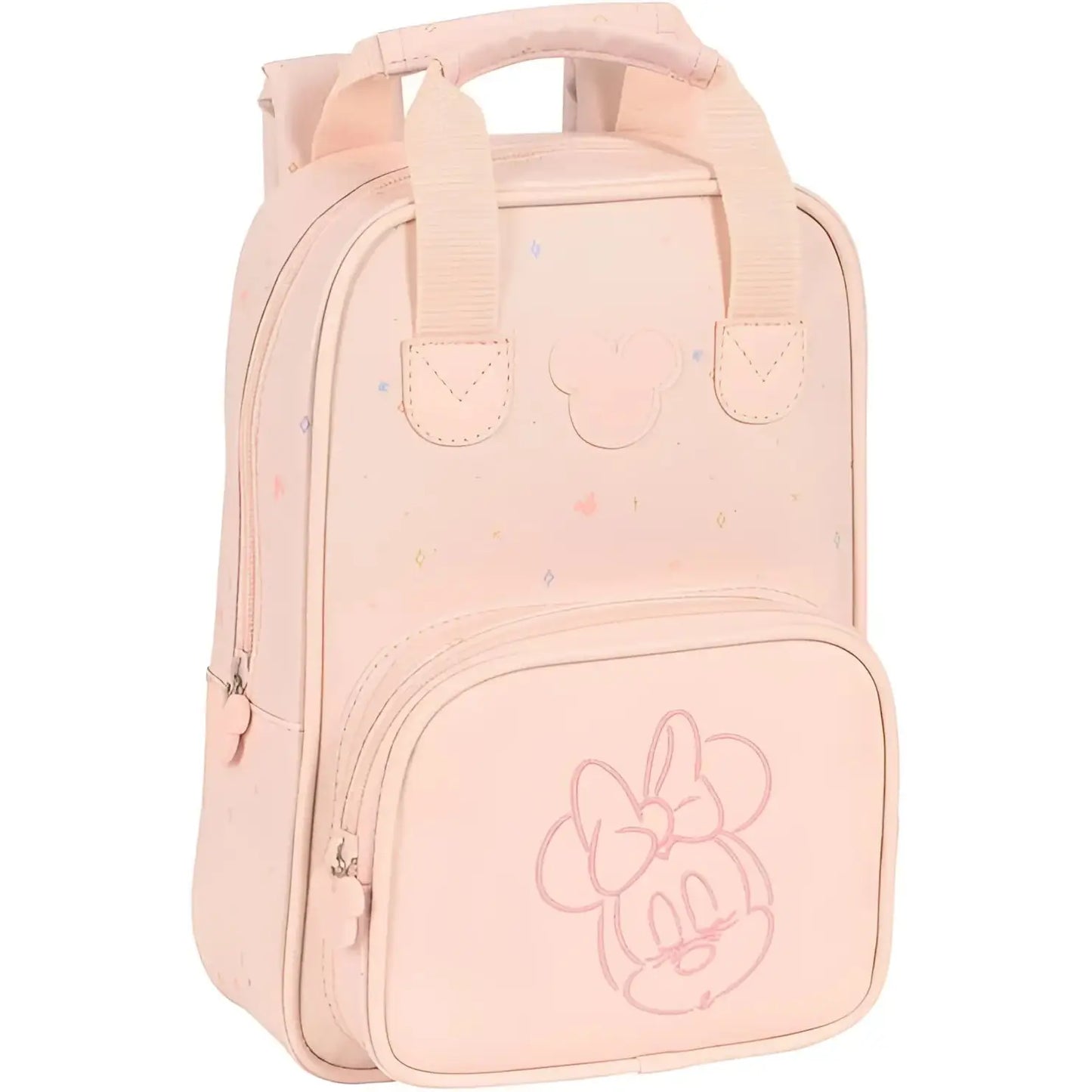 Mochila infantil MINNIE MOUSE BABY con asas 28x20x8cm