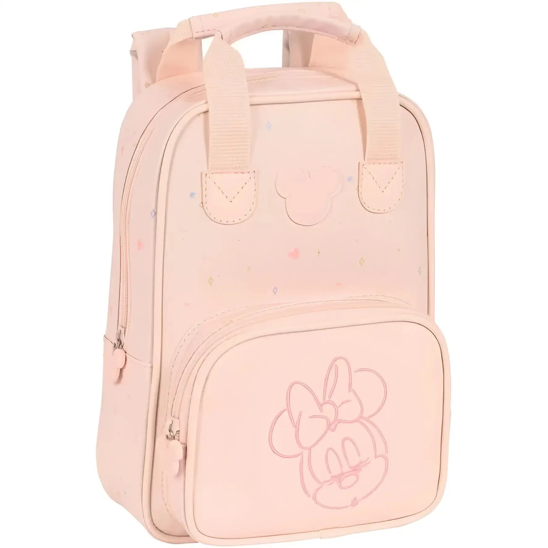 Mochila infantil MINNIE MOUSE BABY con asas 28x20x8cm