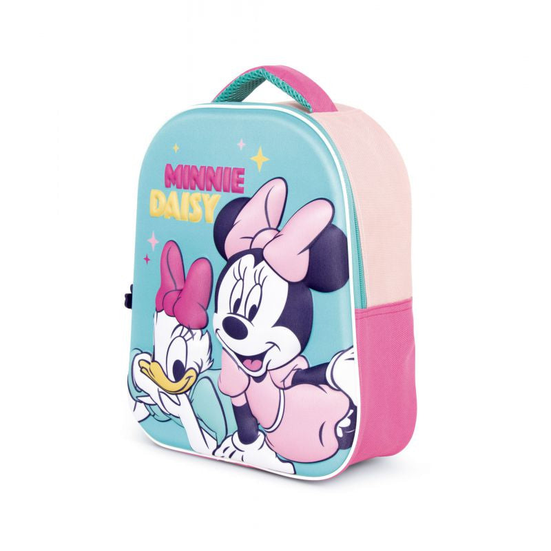 Mochila infantil Minnie Mouse Disney 3D 26x32x10cm