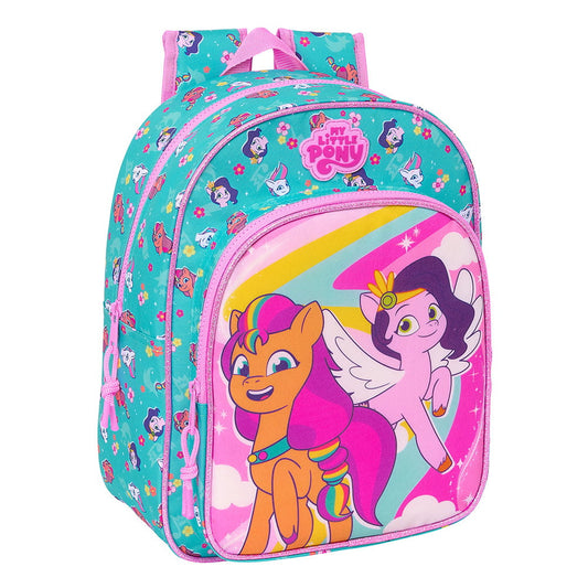 Mochila infantil My Little Pony ’Magic’ adaptable a carro 26x11x34cm