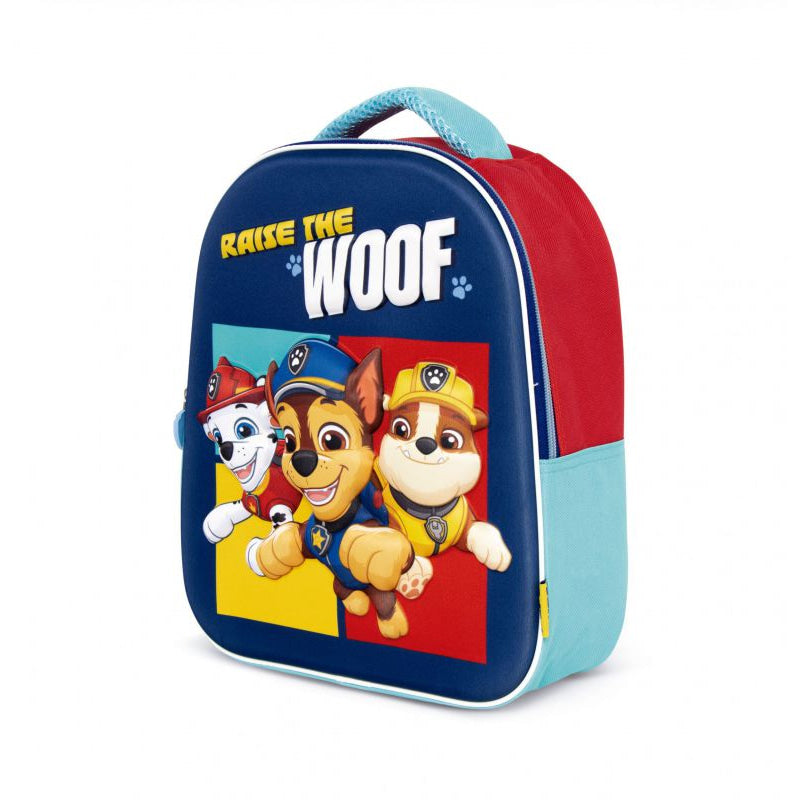 Mochila infantil Patrulla canina (Paw Patrol) 3D 26x32x10cm