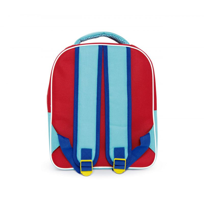 Mochila infantil Patrulla canina (Paw Patrol) con bolsillo transparente 30x24,5x11cm
