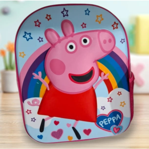 Mochila infantil PEPPA PIG 31x26x10cm