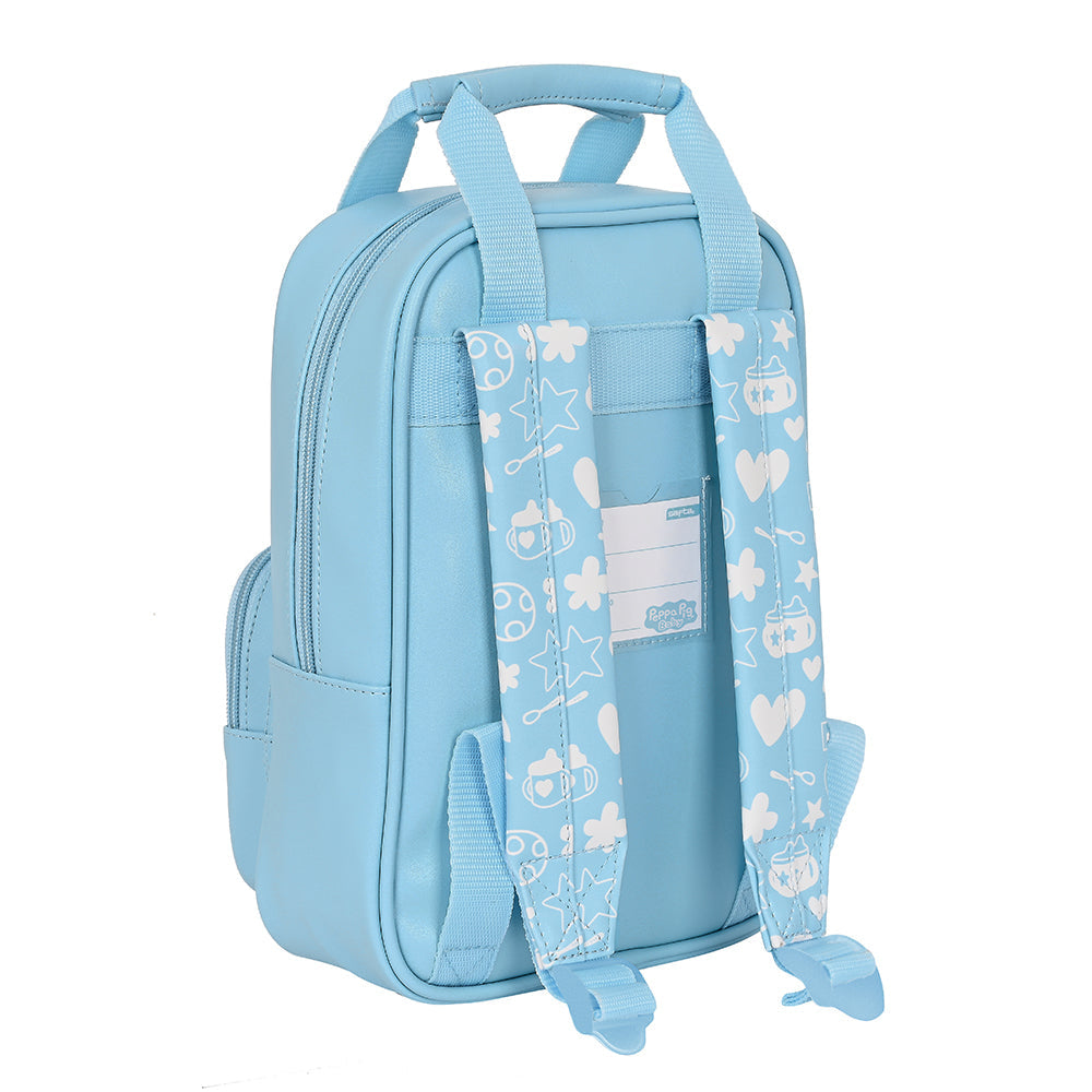Mochila infantil PEPPA PIG BABY con asas 28x20x8cm