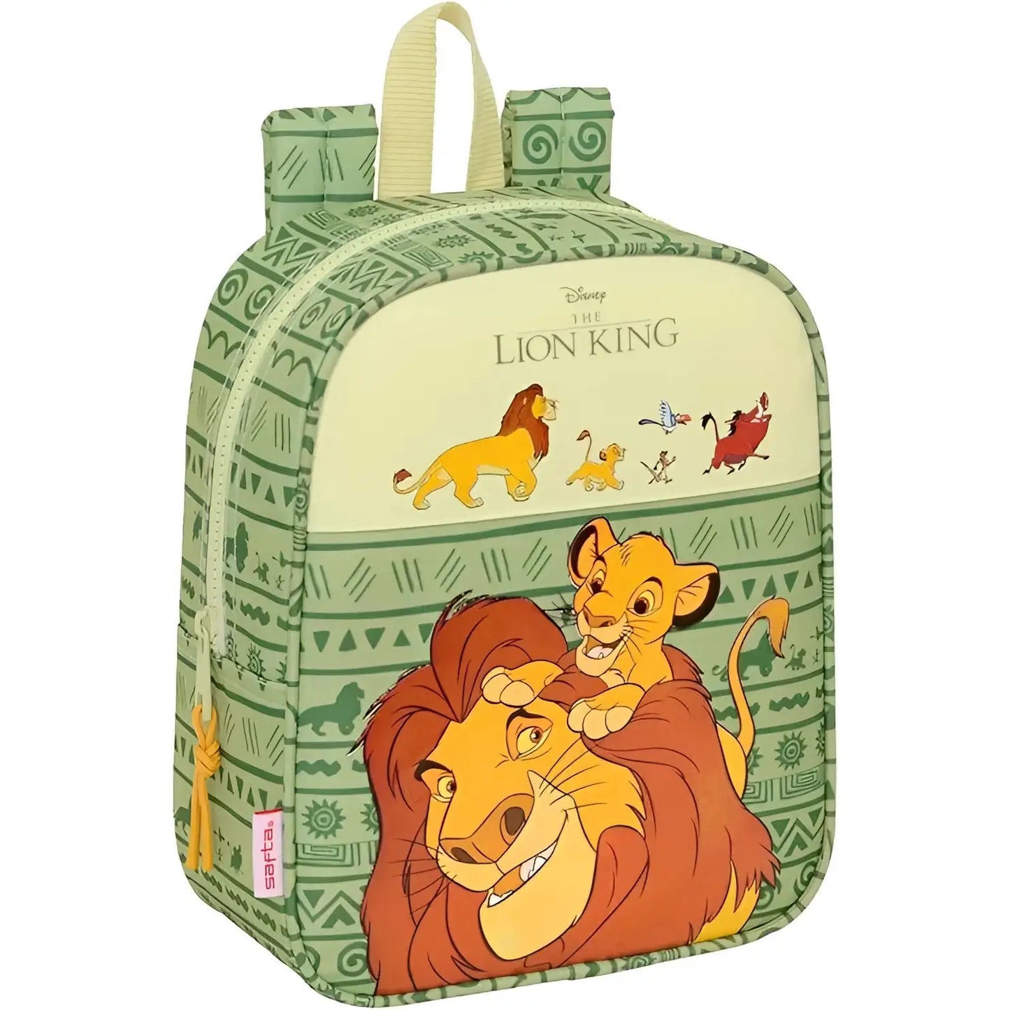 Mochila infantil REY LEÓN MUFASA adaptable a carro para escuela 22x10x27 cm