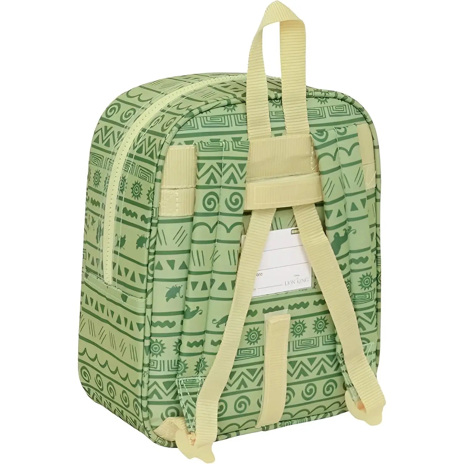 Mochila infantil REY LEÓN MUFASA adaptable a carro para escuela 22x10x27 cm