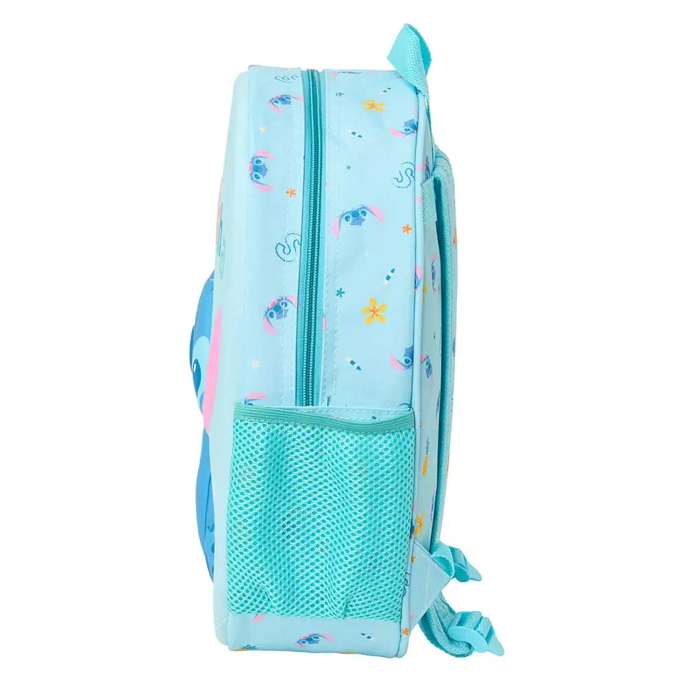 Mochila infantil STITCH ALOHA 3D 27x10x33cm